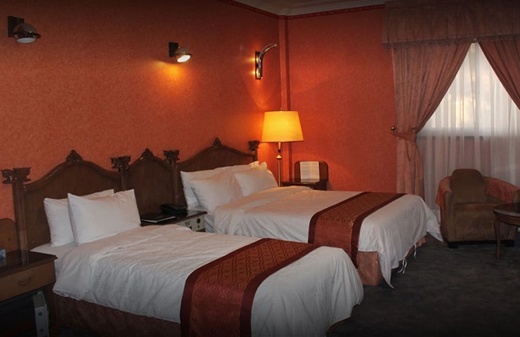 اتاق سه تخته هتل پرسپولیس شیراز