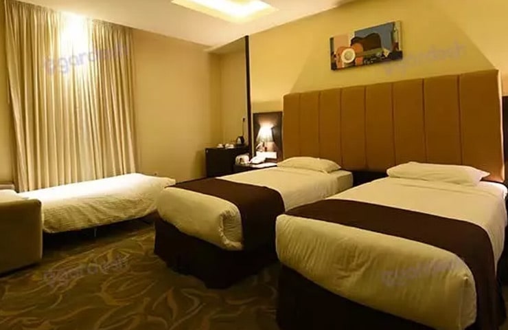 اتاق چهار تخته هتل رویال شیراز