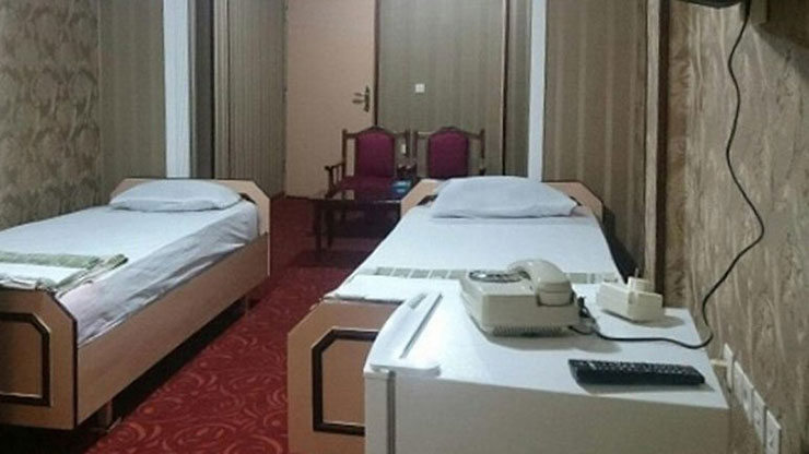 اتاق دو تخته توئین هتل خلاش ایلام