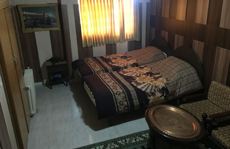 اتاق دو تخته توئین هتل سعدی اصفهان 