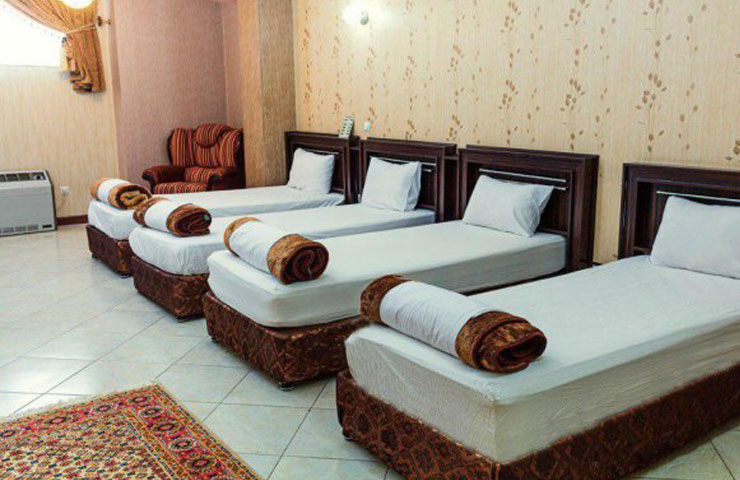 اتاق چهار تخته هتل ماهان اصفهان