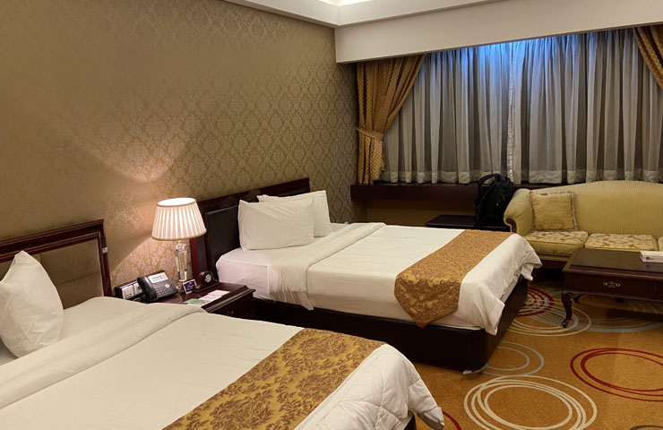 اتاق دو تخته توئین هتل بزرگ شیراز 