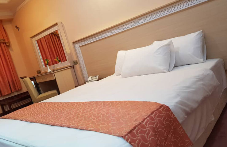 اتاق دو تخته دبل هتل شاپورخواست خرم آباد