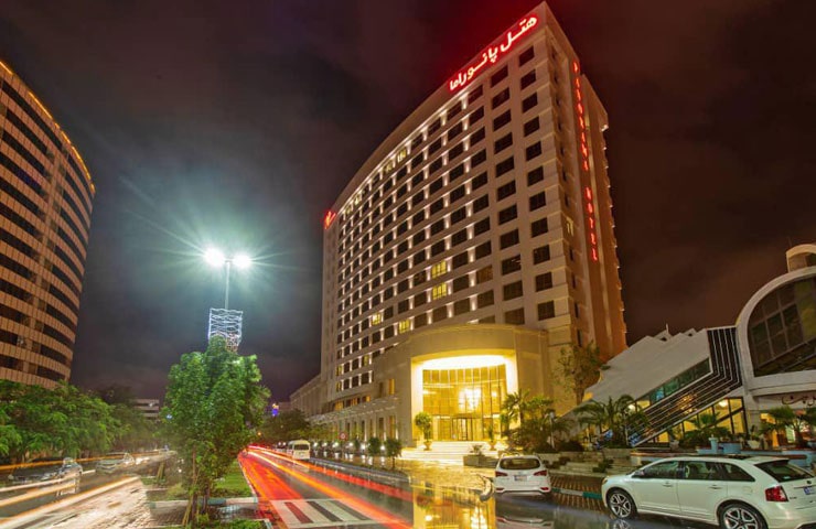 نمای ساختمان هتل پانوراما کیش